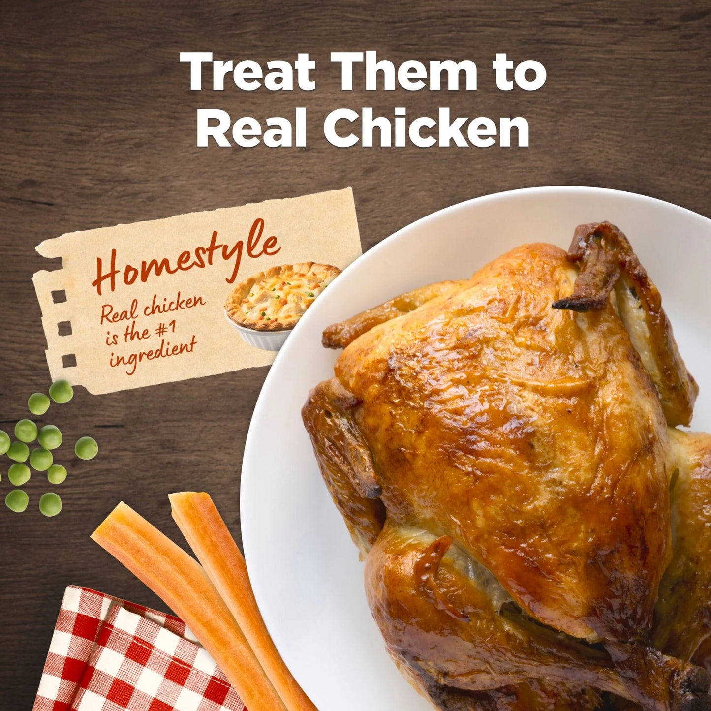 Nudges Homestyle Natural Dog Treats with Real Chicken, 16 oz Bag