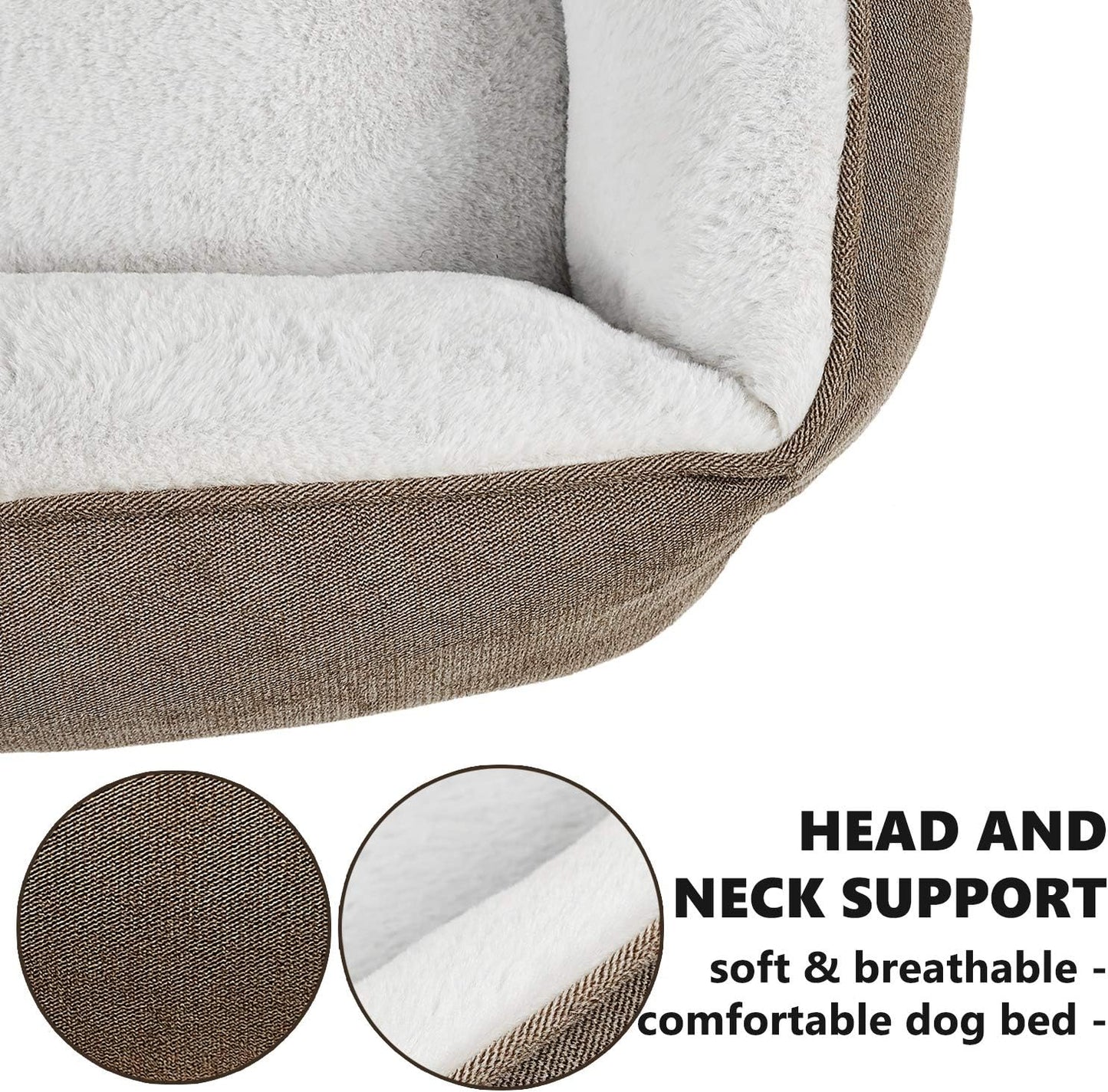 Premium Square Dog Bed - Machine Washable and Comfort-Designed for Medium Breeds