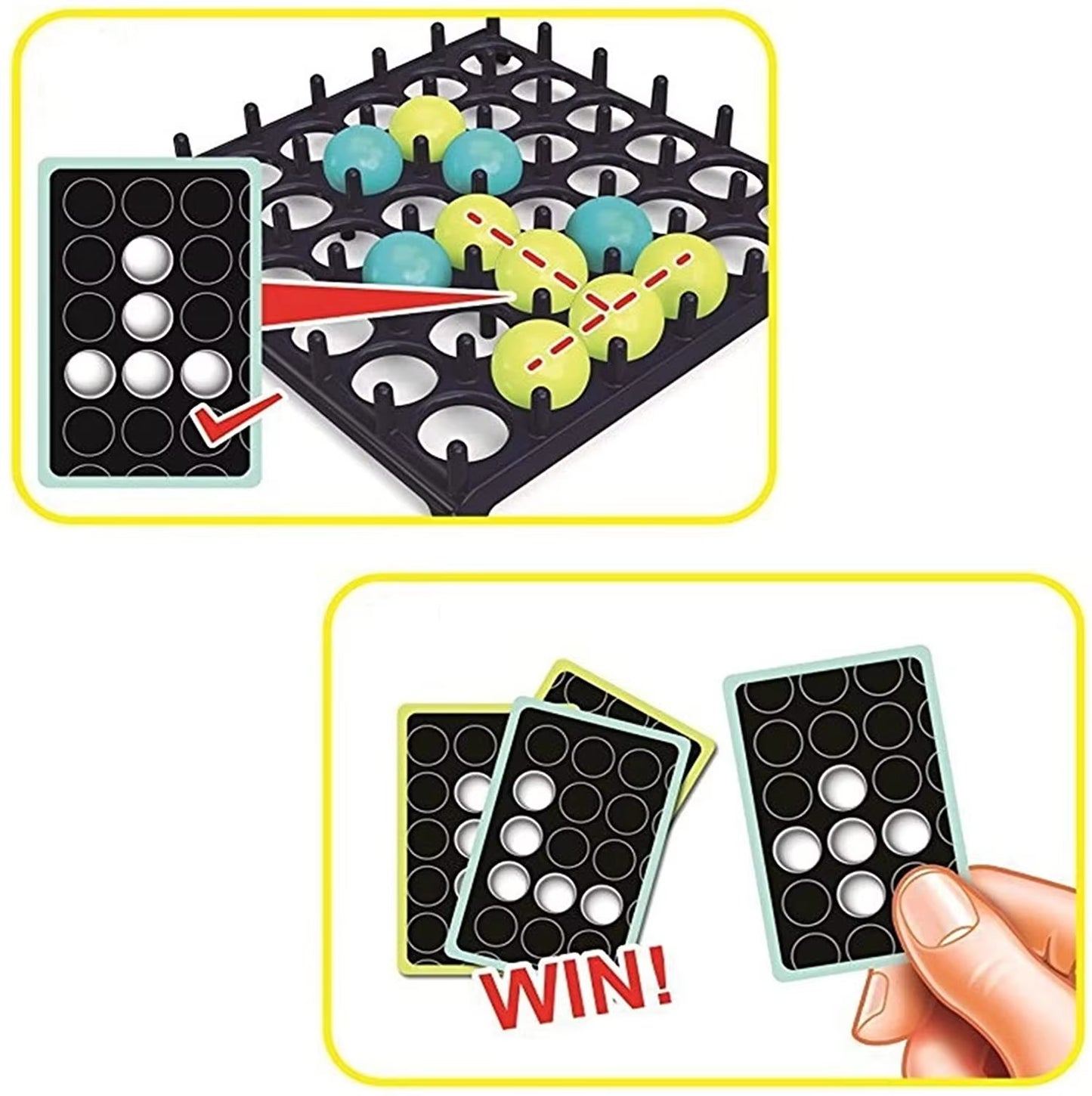 Children's Interactive Desktop Bouncing Ball Game - Engaging Family Table Game for Parties and Gifts