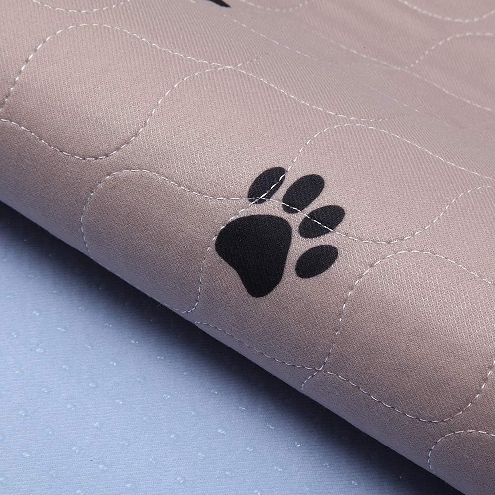Premium Washable Puppy Pads - Reusable, Highly Absorbent, Waterproof Large Dog Pee Mat for Bedding
