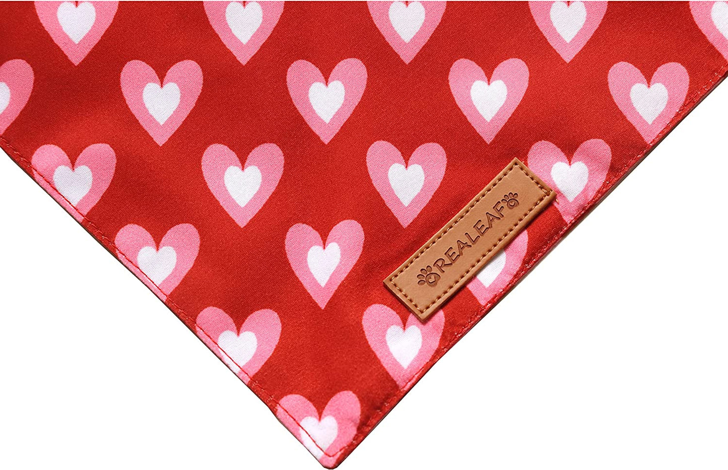 Reversible Triangle Dog Bandanas - 2 Pack for Medium and Large Dogs, Premium Durable Fabric, Ideal for Mother's Day and Valentine's Day