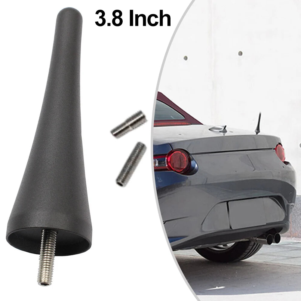 3.8" Short Stubby Car Antenna Mast for Mazda MX-5 Miata - Radio Signal Aerial Accessory