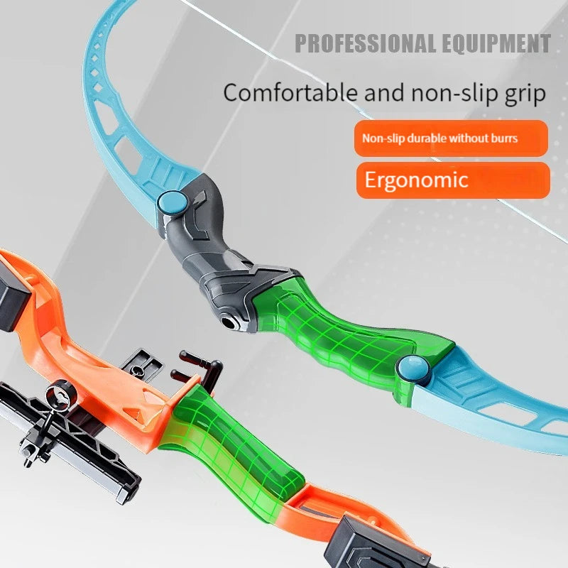 52cm Children's Bow and Arrow Set for Archery Practice - Recurve Outdoor Shooting Toy with Target, Ideal Gift for Boys and Kids