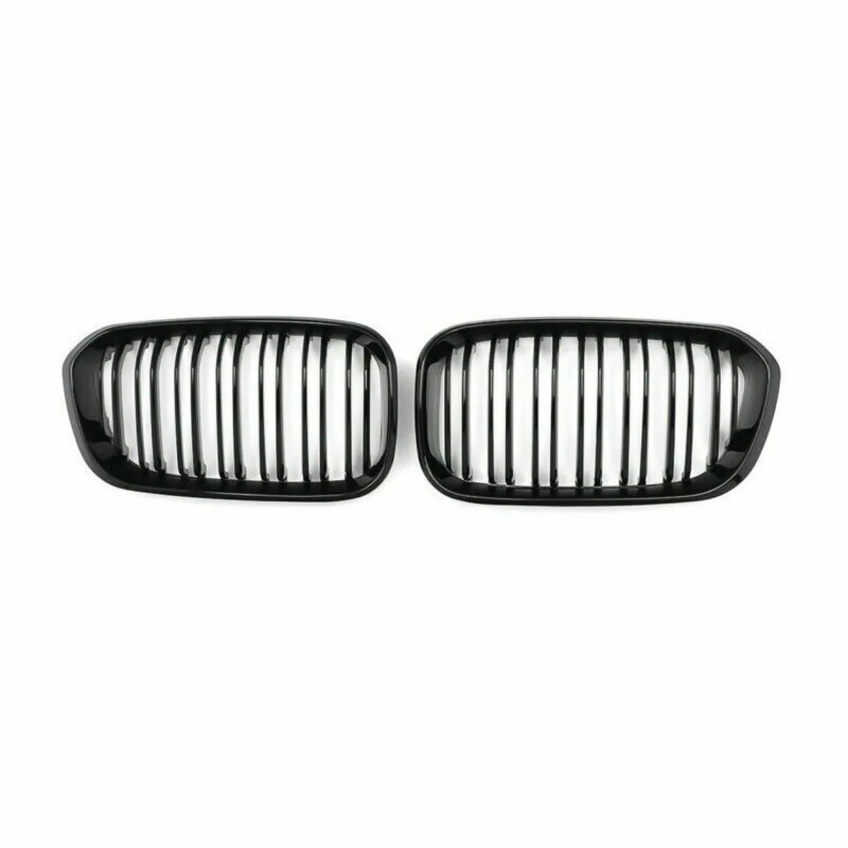 2015-2017 BMW F20 F21 120I LCI 1 Series Glossy Black Racing Grille with 2 Slats