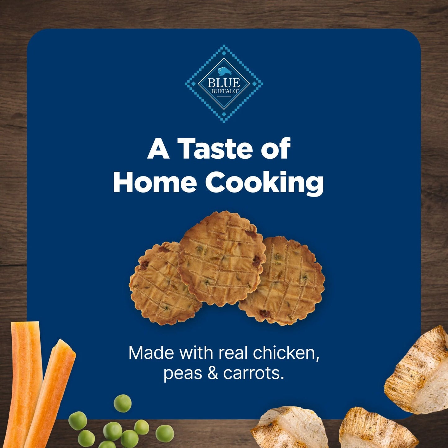 Nudges Homestyle Natural Dog Treats with Real Chicken, 16 oz Bag