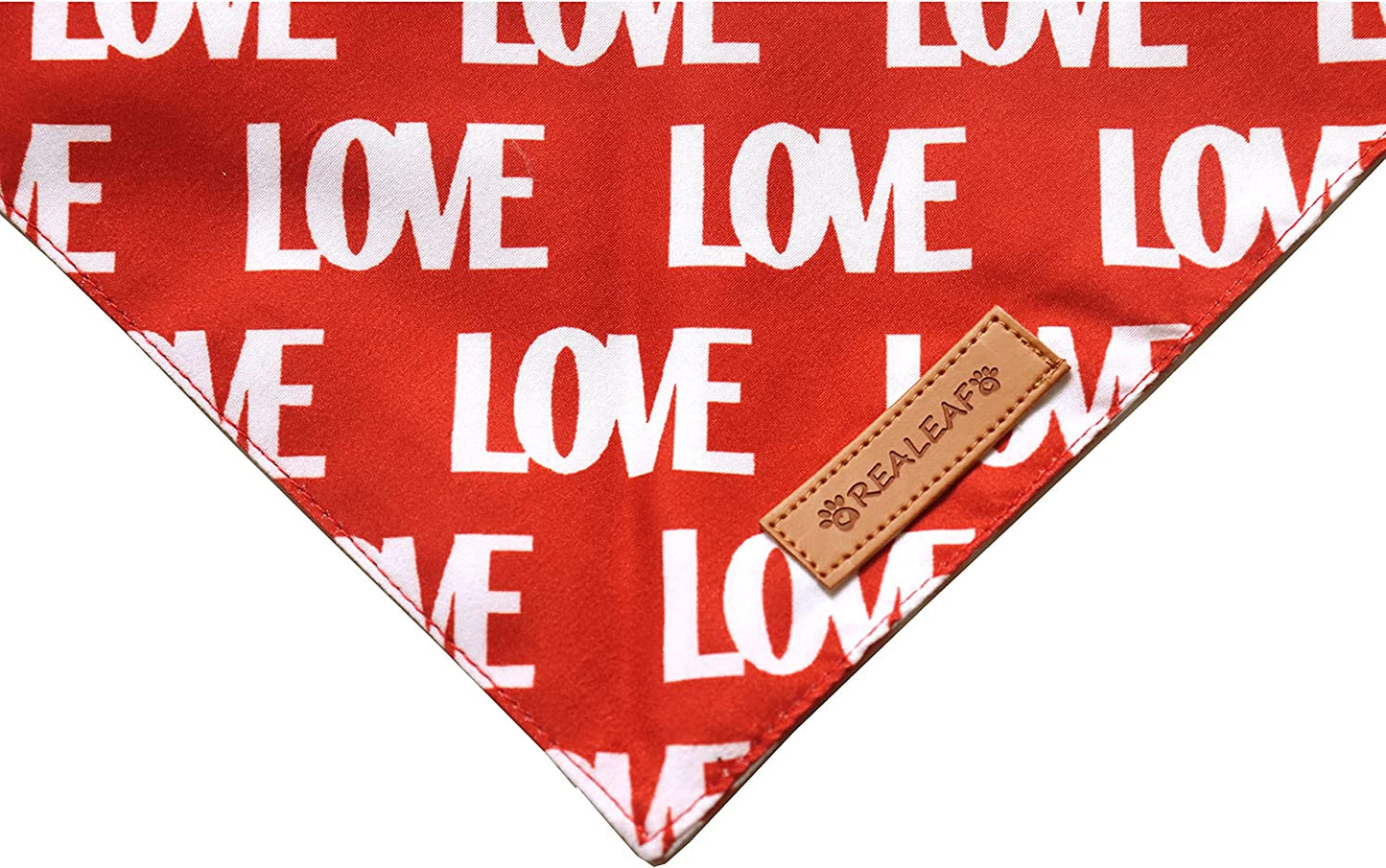 Reversible Triangle Dog Bandanas - 2 Pack for Medium and Large Dogs, Premium Durable Fabric, Ideal for Mother's Day and Valentine's Day
