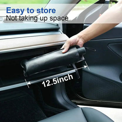 Foldable Car Windshield Sun Shade Umbrella for UV Protection and Heat Reduction