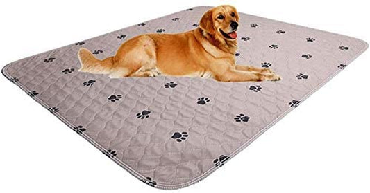 Premium Washable Puppy Pads - Reusable, Highly Absorbent, Waterproof Large Dog Pee Mat for Bedding