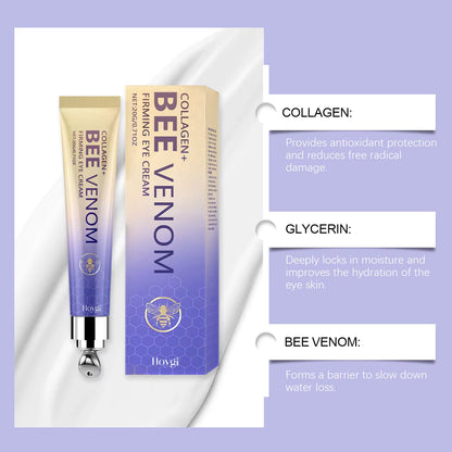 Advanced Eye Area Moisturizer with Bee Venom for Daily Radiance and Skin Care