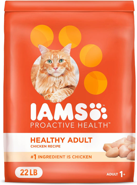 Proactive Health Adult Healthy Dry Cat Food with Chicken, 22 Lb. Bag