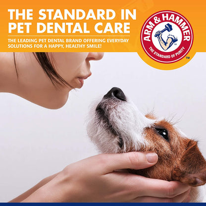 Tartar Control Kit for Dogs - 3-Piece Set with Toothpaste, Toothbrush, and Fingerbrush in Banana Mint Flavor, Reduces Plaque and Tartar Buildup